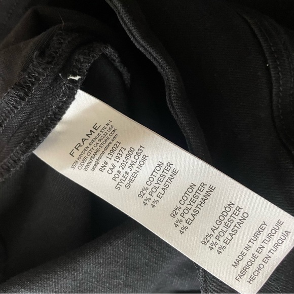 Frame The Jetset Wide Crop Jeans - Picture 6 of 7